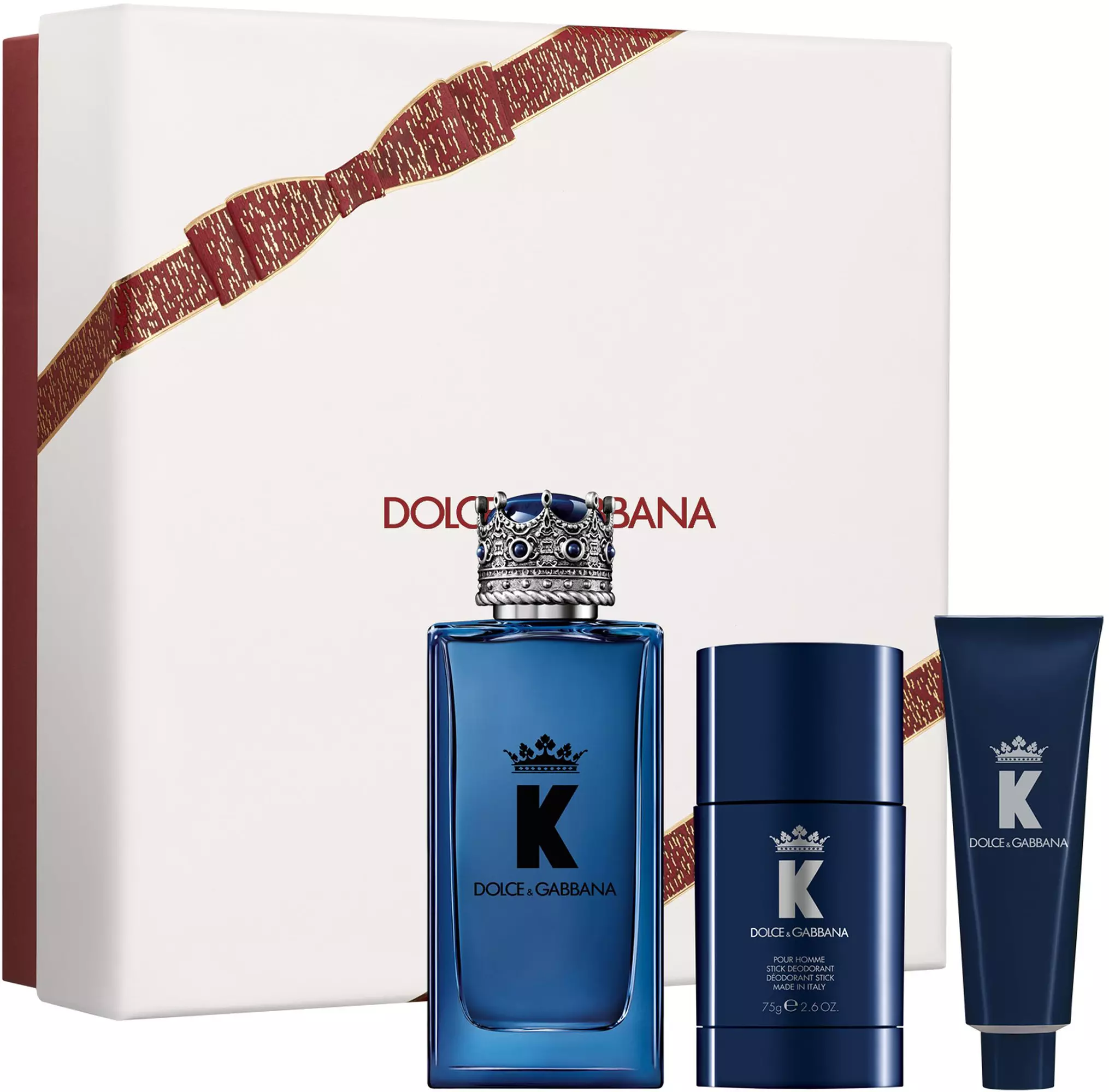 Dolce & Gabbana - K by Dolce&Gabbana EdP 100 ml + Deo Stick 75 ml + Shower Gel 50 ml - Giftset - Gratis frakt v:3889038