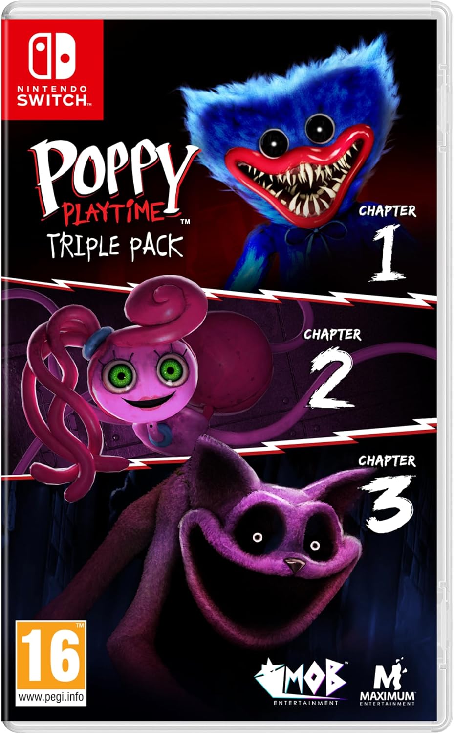Poppy Playtime Triple Pack - Nintendo Switch - Engelsk - Standard v:9127890