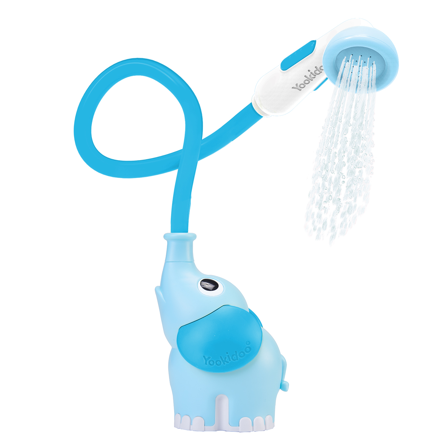 Yookidoo - Elephant Baby Shower - Blå (YO40244) v:2876093