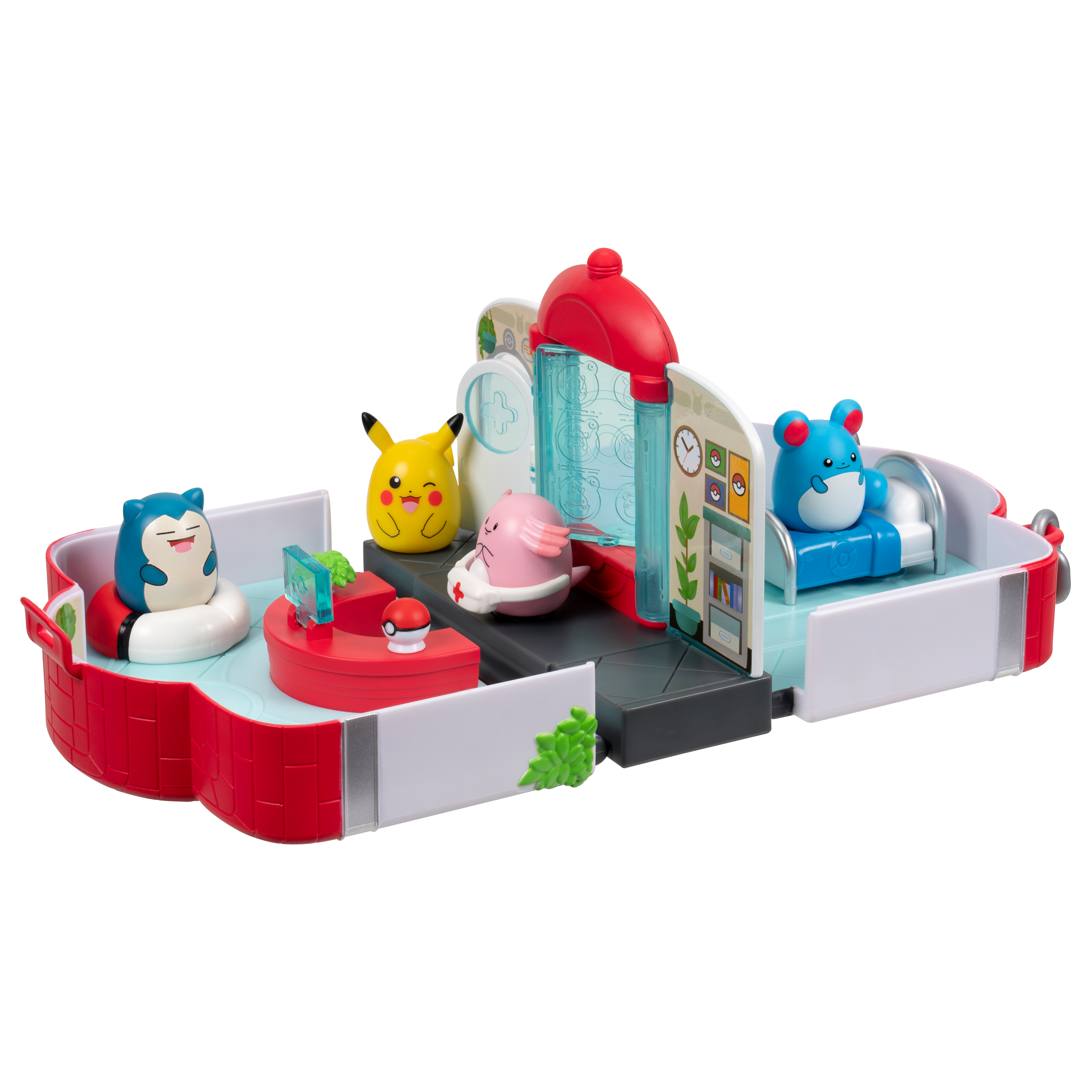 Pokémon – Squishalongs Pokémon Center Playset (SQAL0071) v:6269005