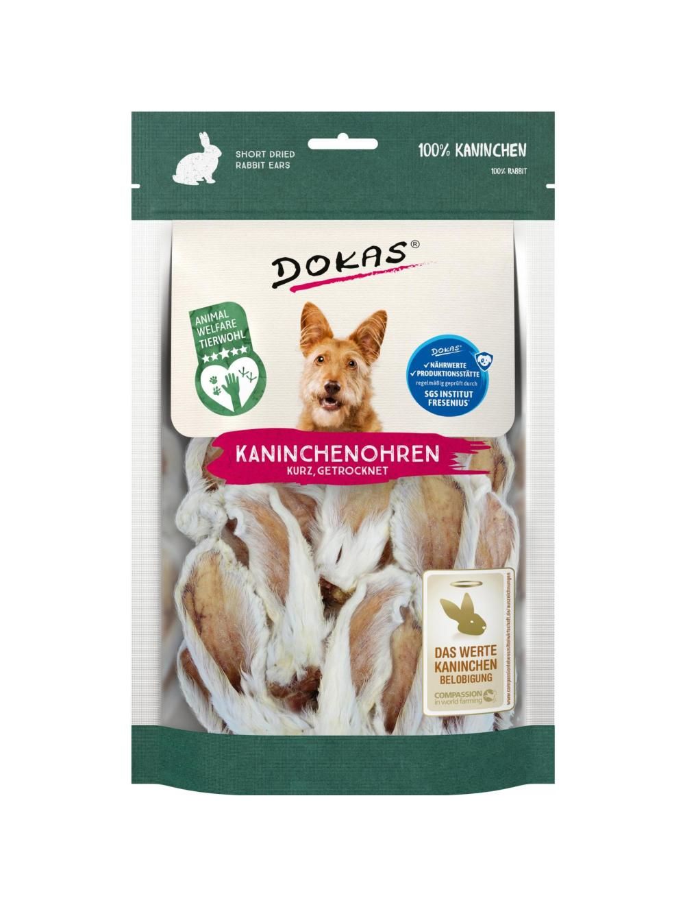 Dokas - Dried rabbit ears - 100gr v:8002590