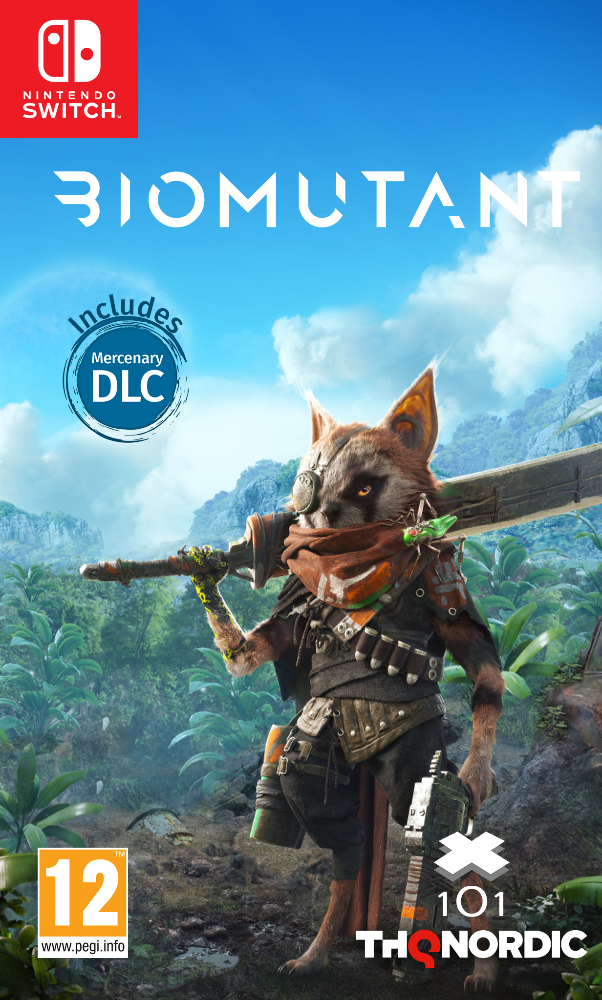 Biomutant - Nintendo Switch - Engelsk - Standard v:9387821