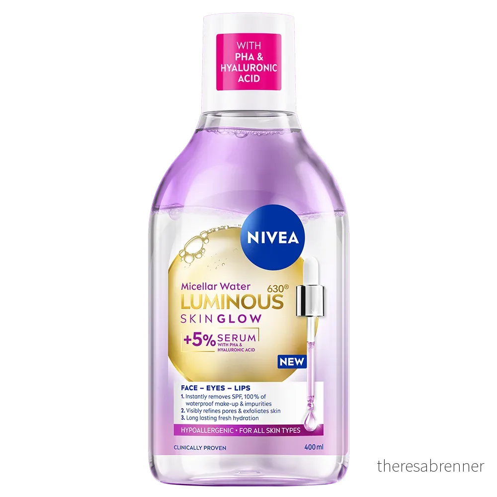 Nivea - Luminous Skin Glow Micellar Water - 400 ml v:8763401