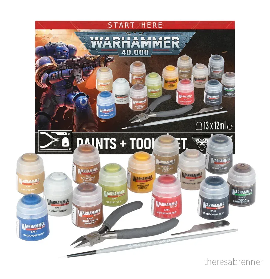 Warhammer 40.000 - Paints + Tools Set (2026) v:9710237