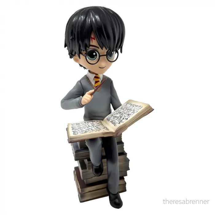 Plastoy - Figurine - Harry Potter stack of spellbooks - Gratis frakt v:9676350
