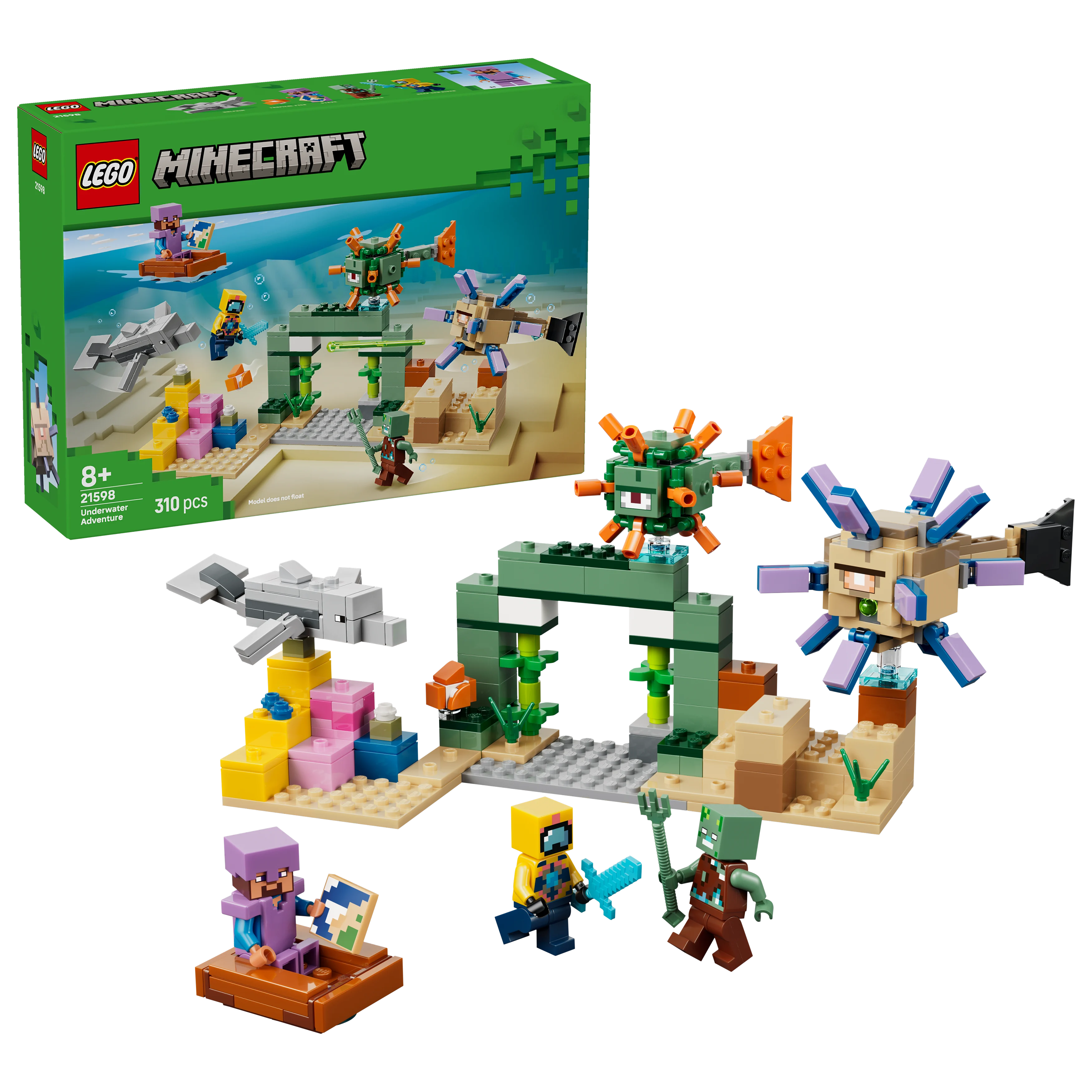 LEGO – Minecraft – Eventyr under vannet (21598) v:2881782