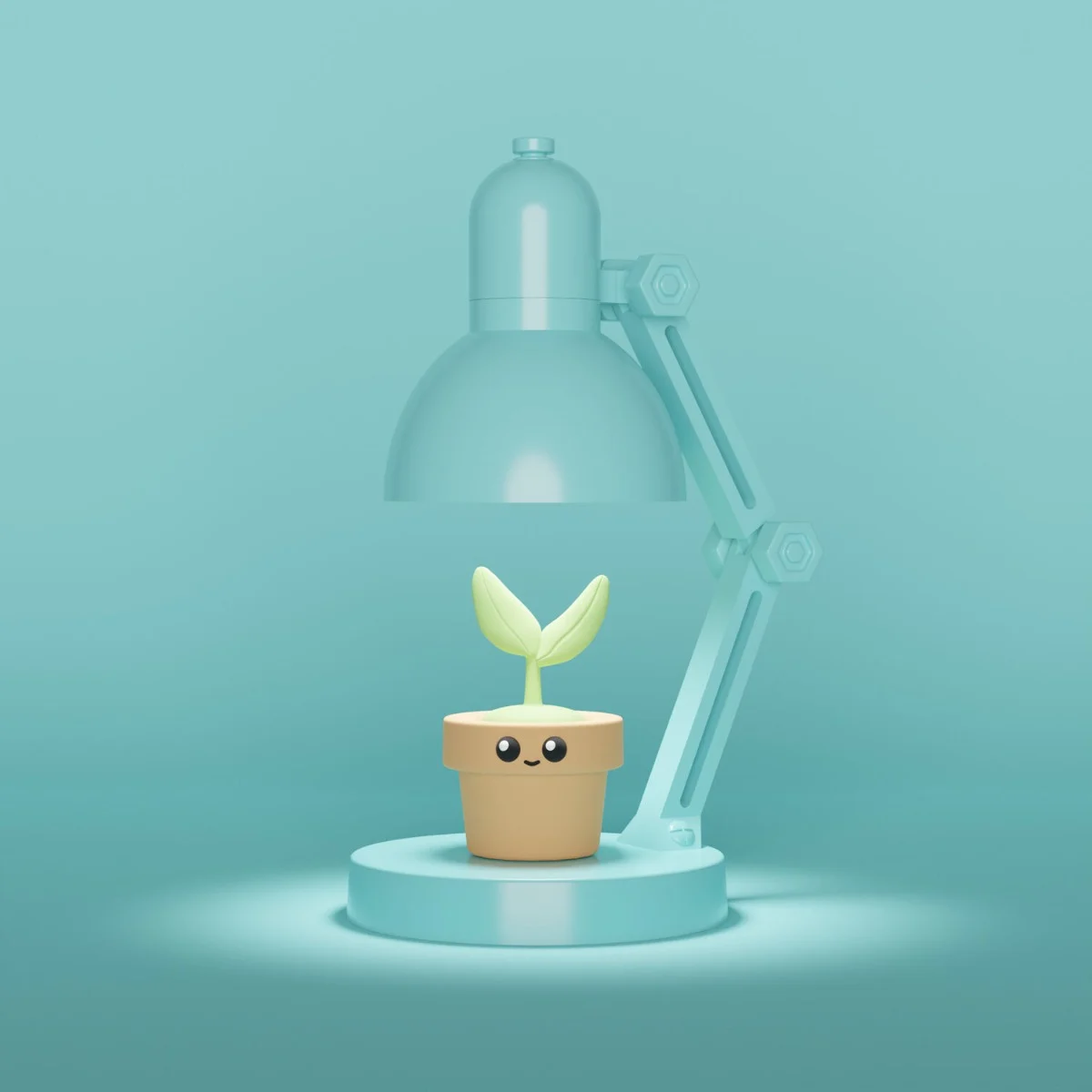 Winkee - Mini Plant Lamp v:6224671