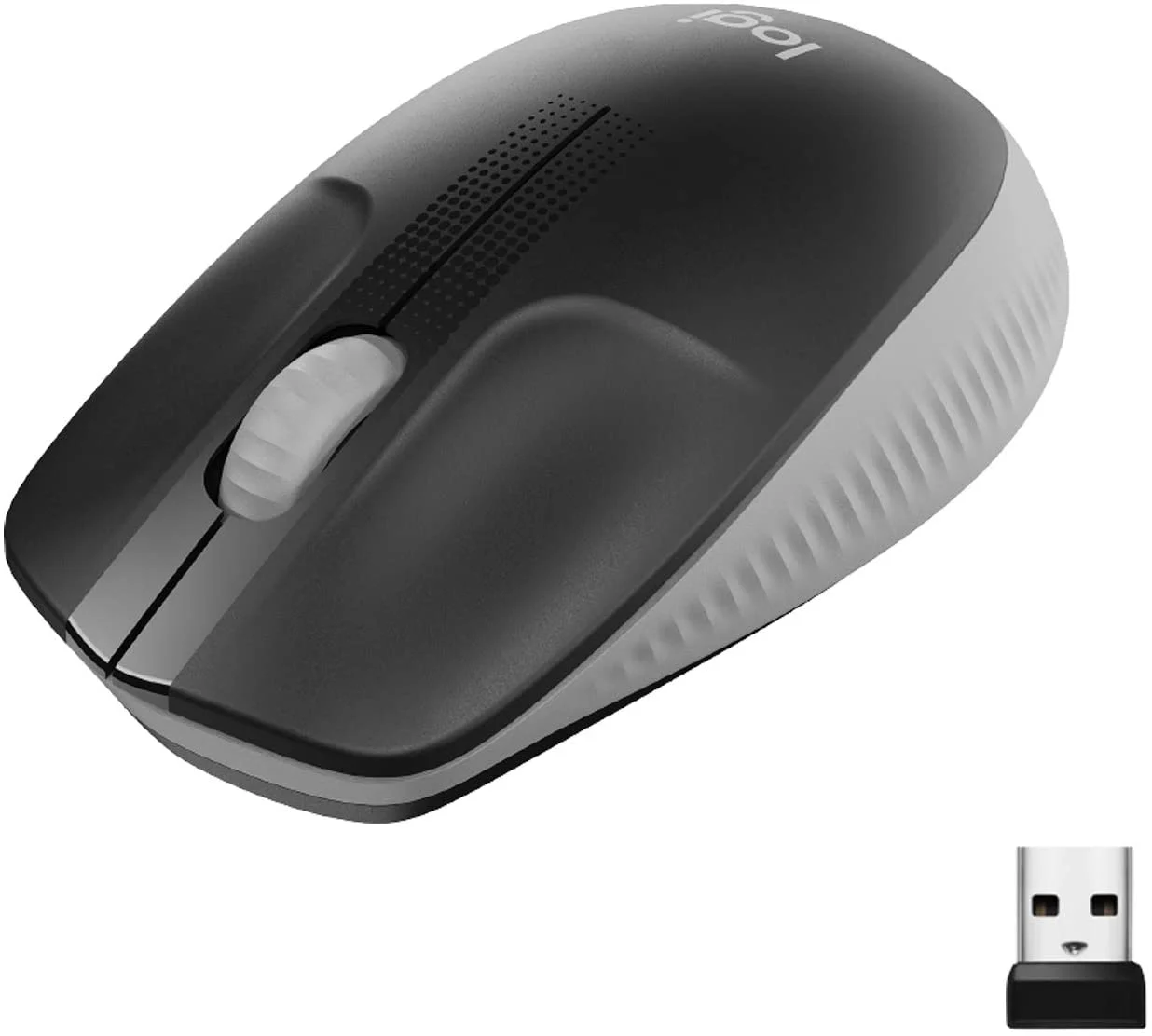 Logitech - M190 Full-size Wireless Mouse - Grey v:3550818