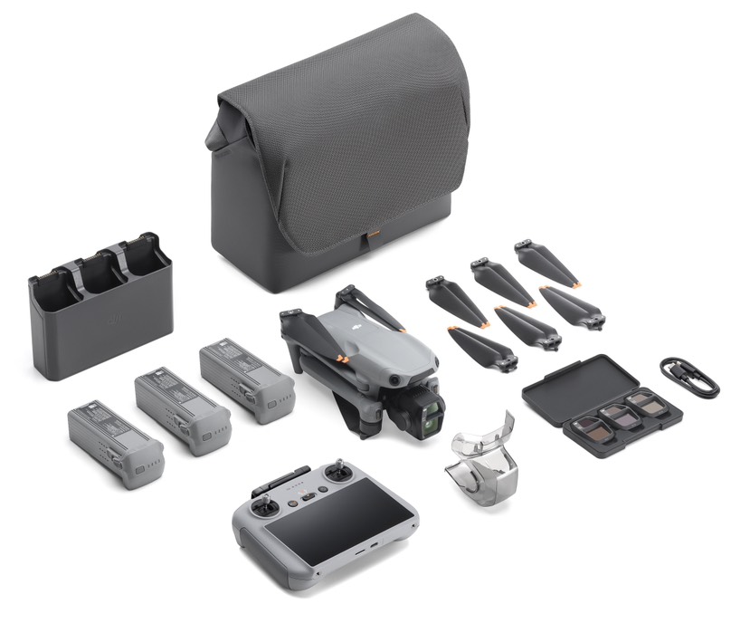 DJI - Air 3S Fly More Combo (DJI RC 2) - Drone - Gratis frakt v:5741811