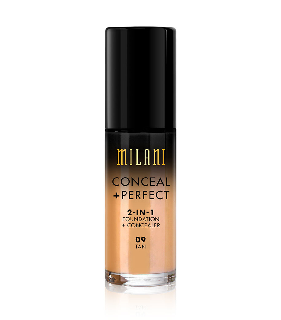 Milani Cosmetics - Conceal+Perfect Liquid Foundation - 09 Tan - 09 Tan v:1002436