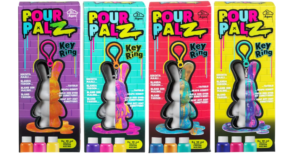 Pour Palz - Bunny Mini Keyring (33130165) v:7663281