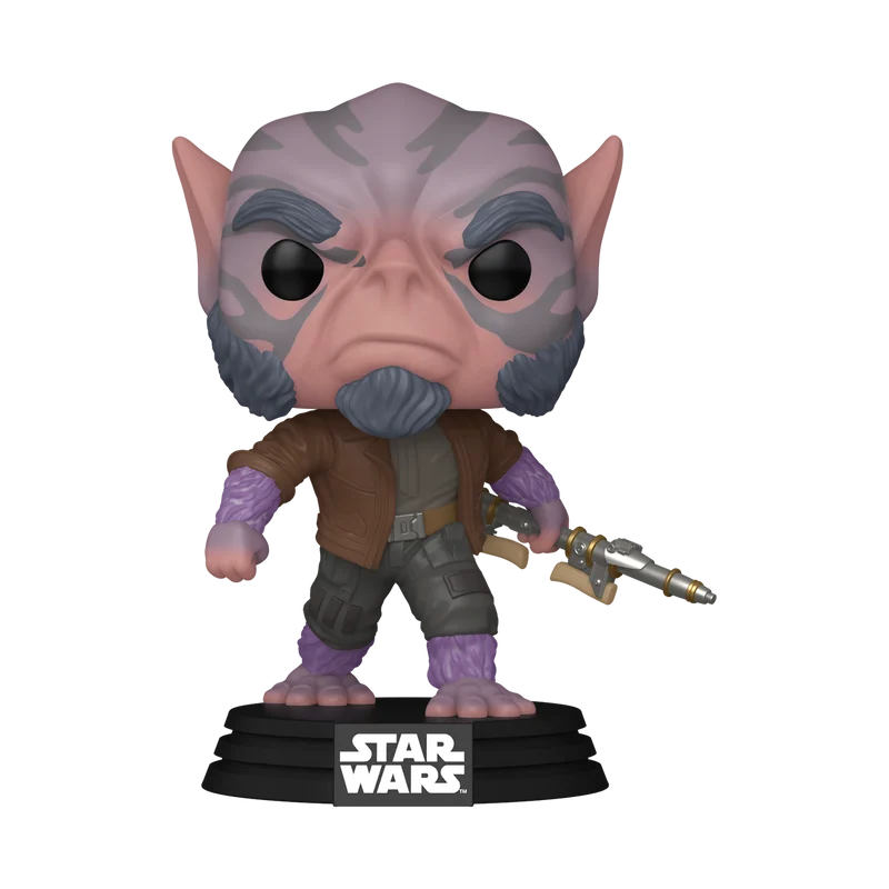Funko Pop! – Star Wars: The Mandalorian & Grogu – Zeb Orrelios with Bo-Rifle (90450) v:7376150 Funko Pop! – Star Wars: The Mandalorian & Grogu – Zeb Orrelios with Bo-Rifle (90450) v:7376150