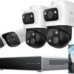 Anker – Eufy NVR Sikkerhetssystem S4 – Gratis frakt v:3118231