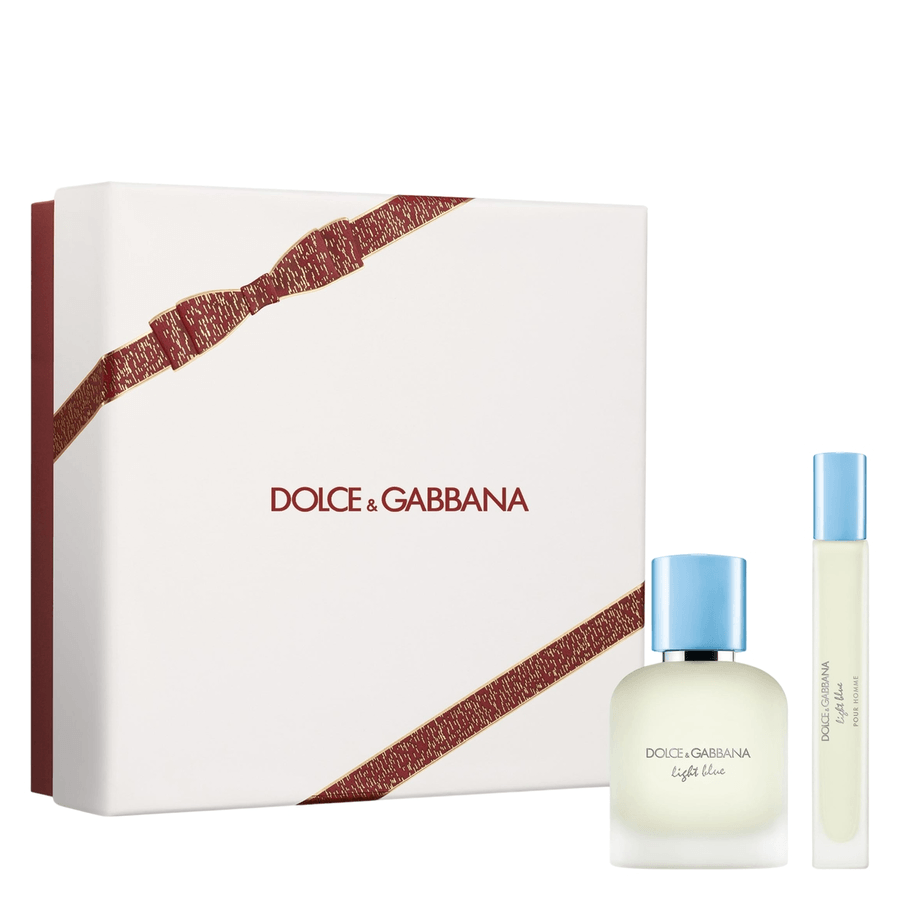 Dolce & Gabbana - Light Blue Pour Homme EDT 50 ml + 10 ml - Giftset - Gratis frakt v:2492112