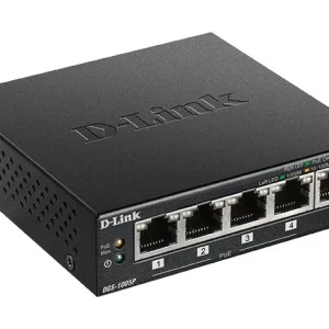 D-link – 5-Port Desktop Gigabit PoE+ DGS-1005P/E – Gratis frakt v:6321202