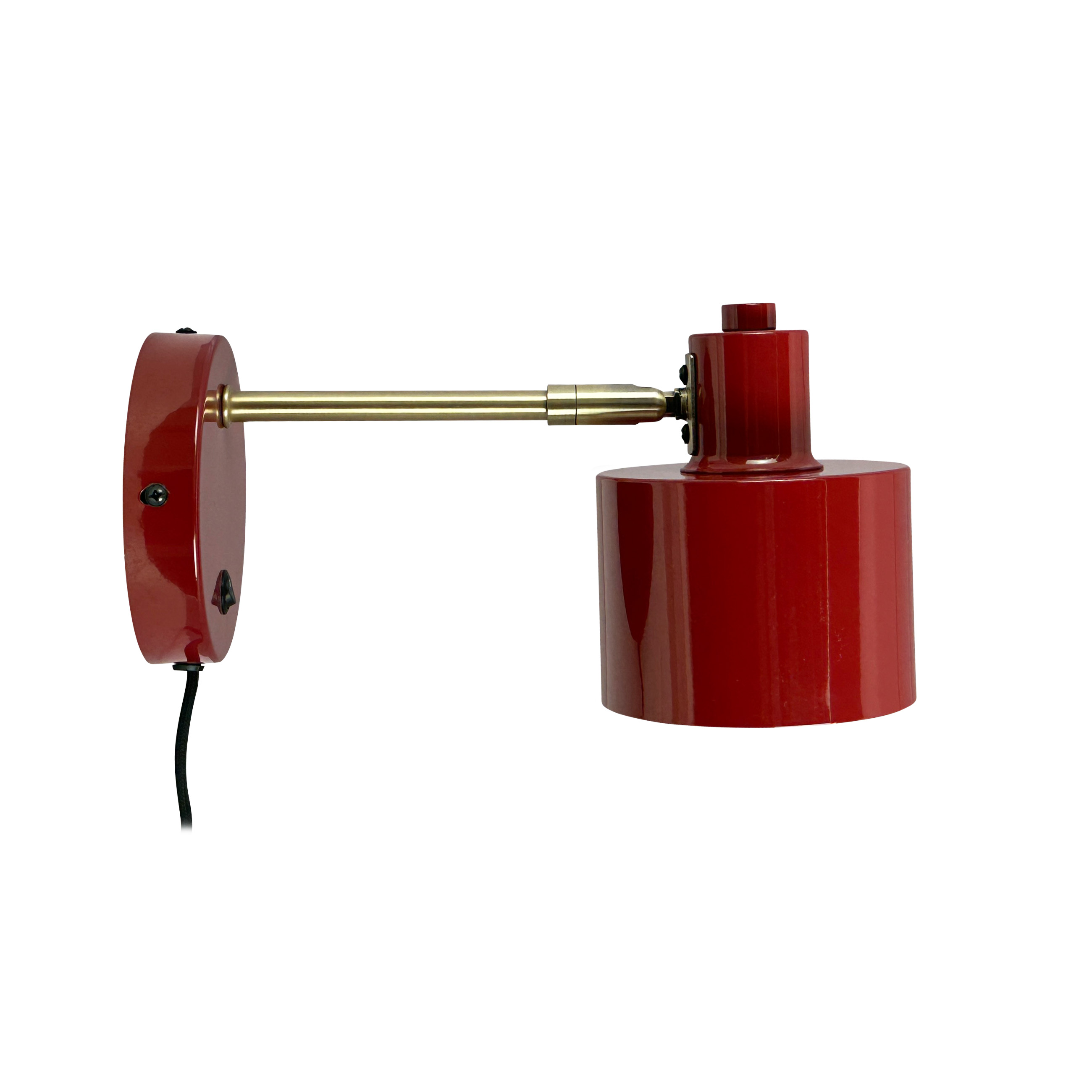 Dyberg-Larsen – Ocean Wall Lamp – Dark Red/Brass – Gratis frakt v:6406488 Dyberg-Larsen – Ocean Wall Lamp – Dark Red/Brass – Gratis frakt v:6406488