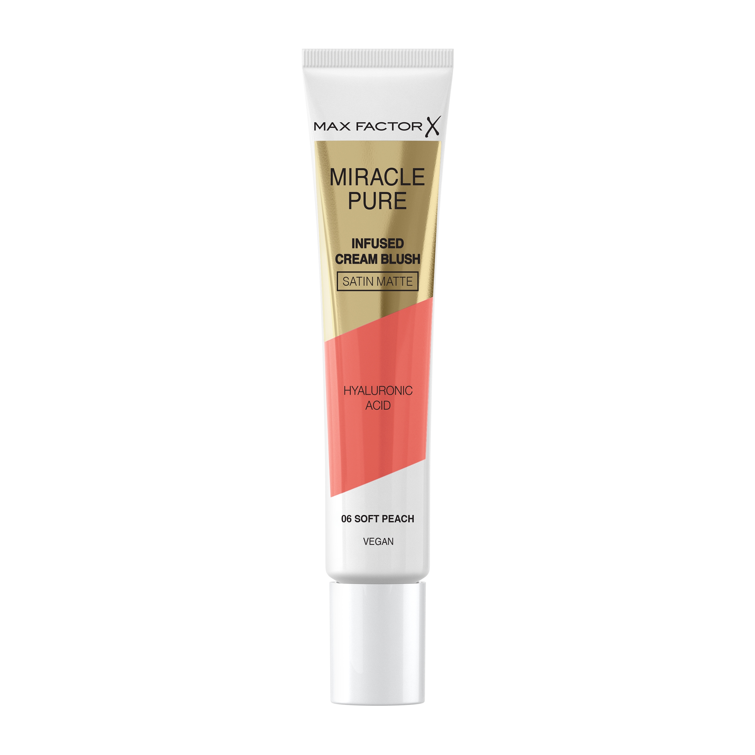 Max Factor - Miracle Pure Cream Blush - 06 Soft Peach - 06 Soft Peach v:7193185
