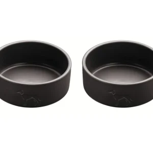 Hunter – 2 x Dog bowl ceramic Osby 550 ml, anthracite v:6089944