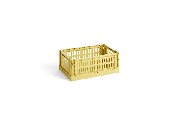 HAY - Colour Crate S Oppbevaringskasse (Støvet Gul) - Dusty Yellow - S v:2118432