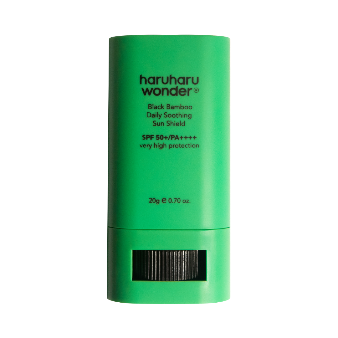 Haruharu Wonder - Black Bamboo Daily Soothing Sun Shield SPF50 PA++++ - Black - 20 g v:4519590