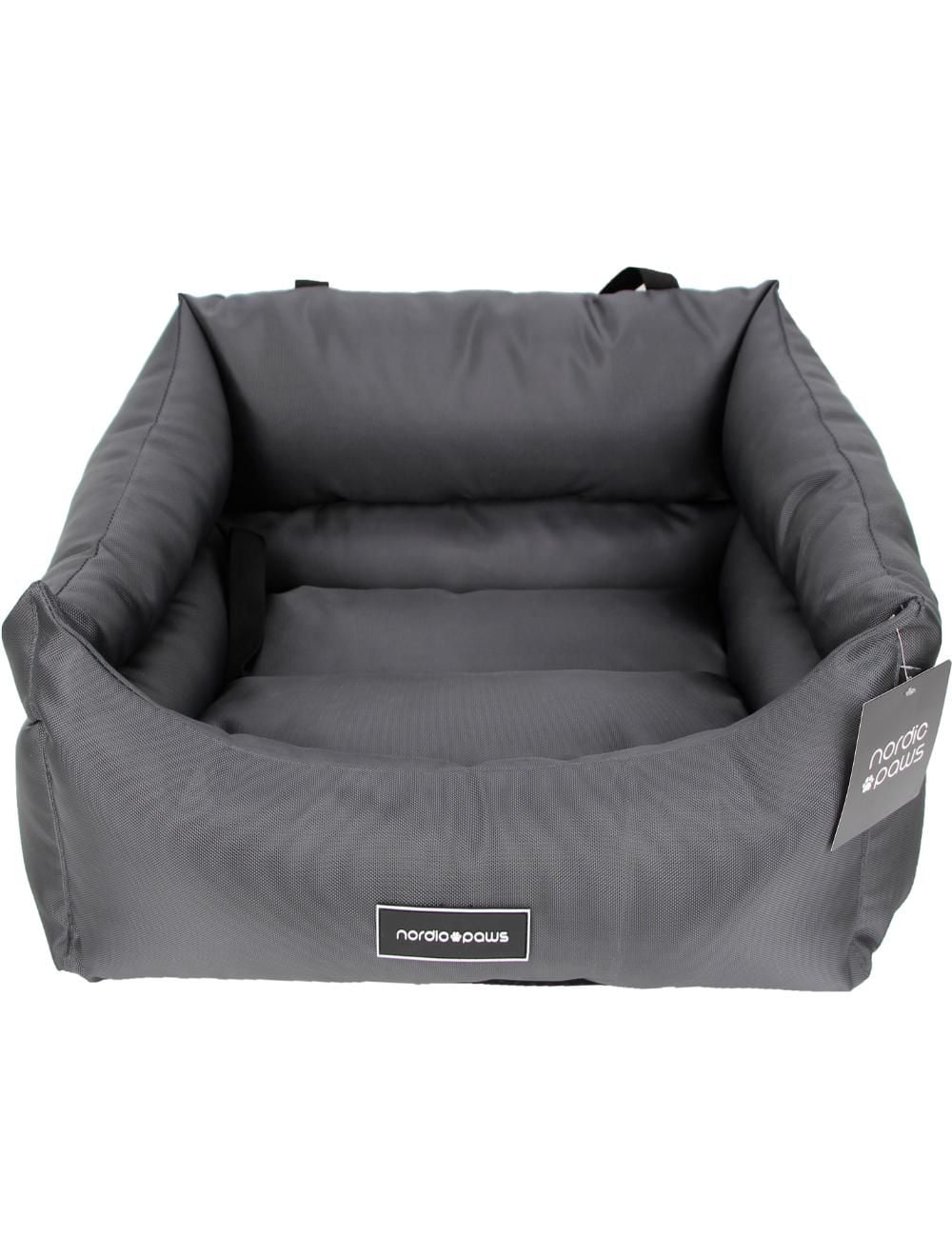 Nordic Paws - Berta Dog Carseat black 50x45x30cm - Gratis frakt v:5250137
