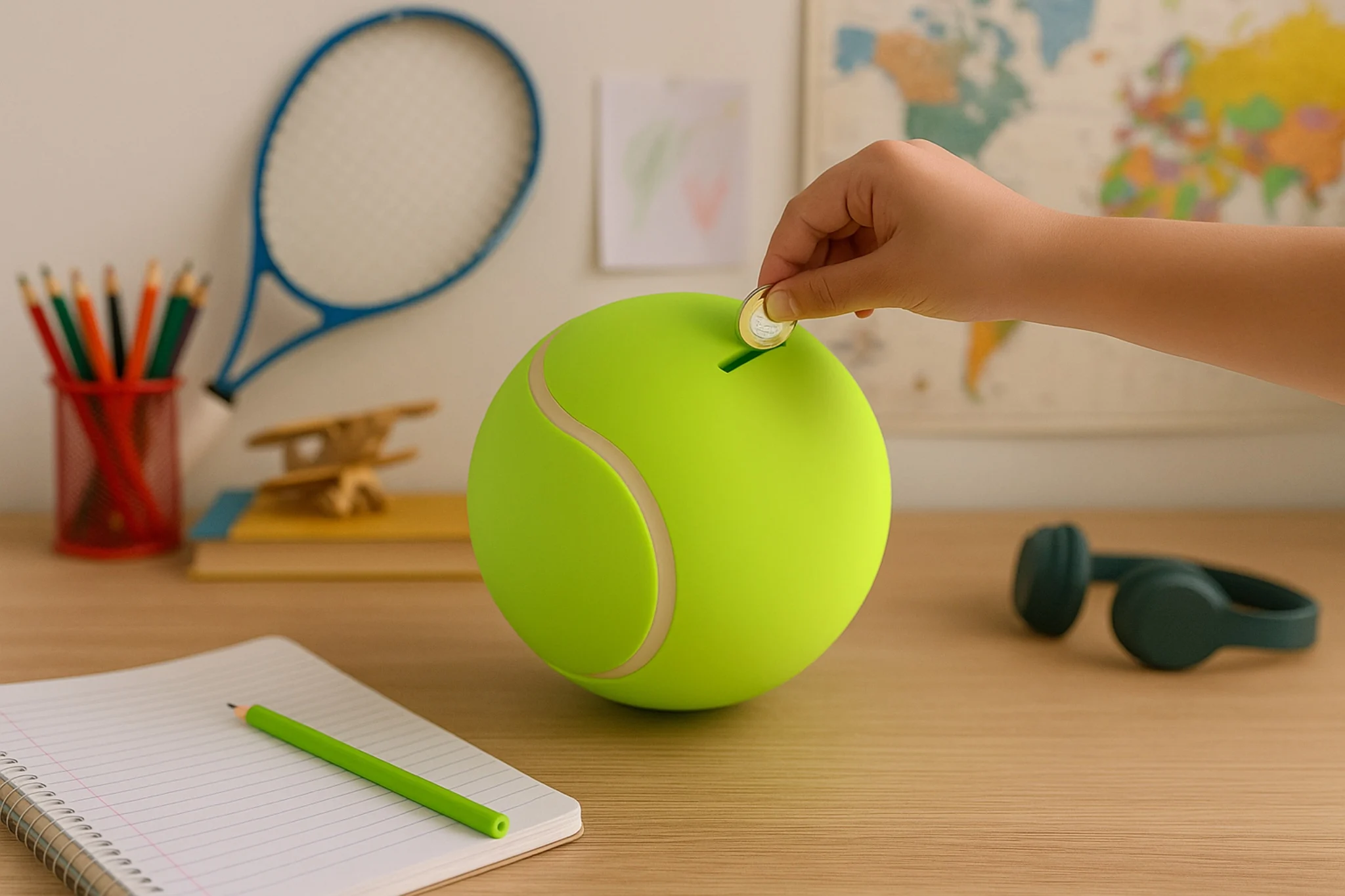iTotal - Piggy Bank TENNIS (XL2497X) v:4859966