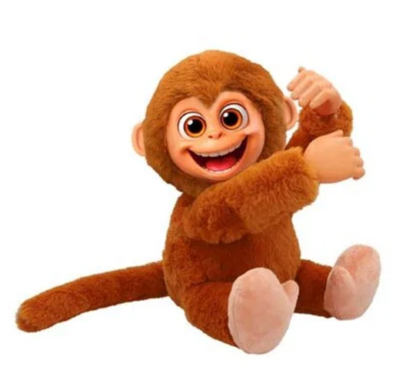 Club Petz - Freddy The Climbing Monkey 26cm (281-9296235) - Gratis frakt v:8522780