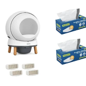 Petsafe – Ecom Smartspin Auto catLitter Box robot & acessories – Bundle – Gratis frakt v:1357247 Petsafe – Ecom Smartspin Auto catLitter Box robot & acessories – Bundle – Gratis frakt v:1357247