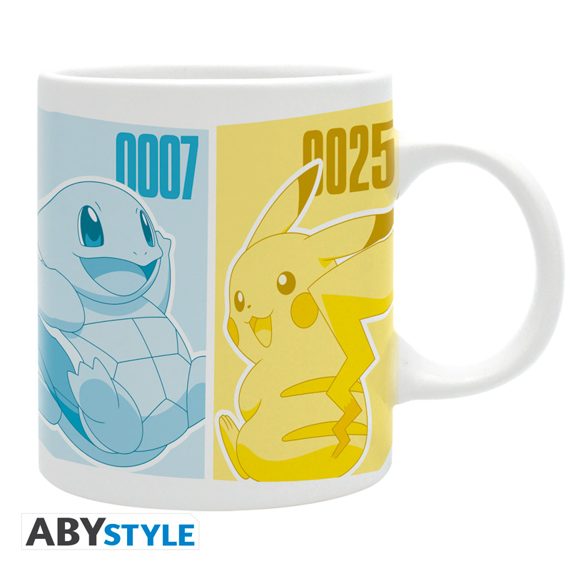POKEMON Mug – Pikachu & Kanto Starters – 320 ml v:5282811