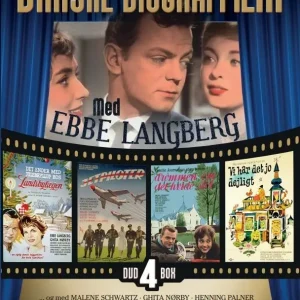Ebbe Langberg – Go'e Gamle Danske Biograffilm 4 DVD Boks v:1482047