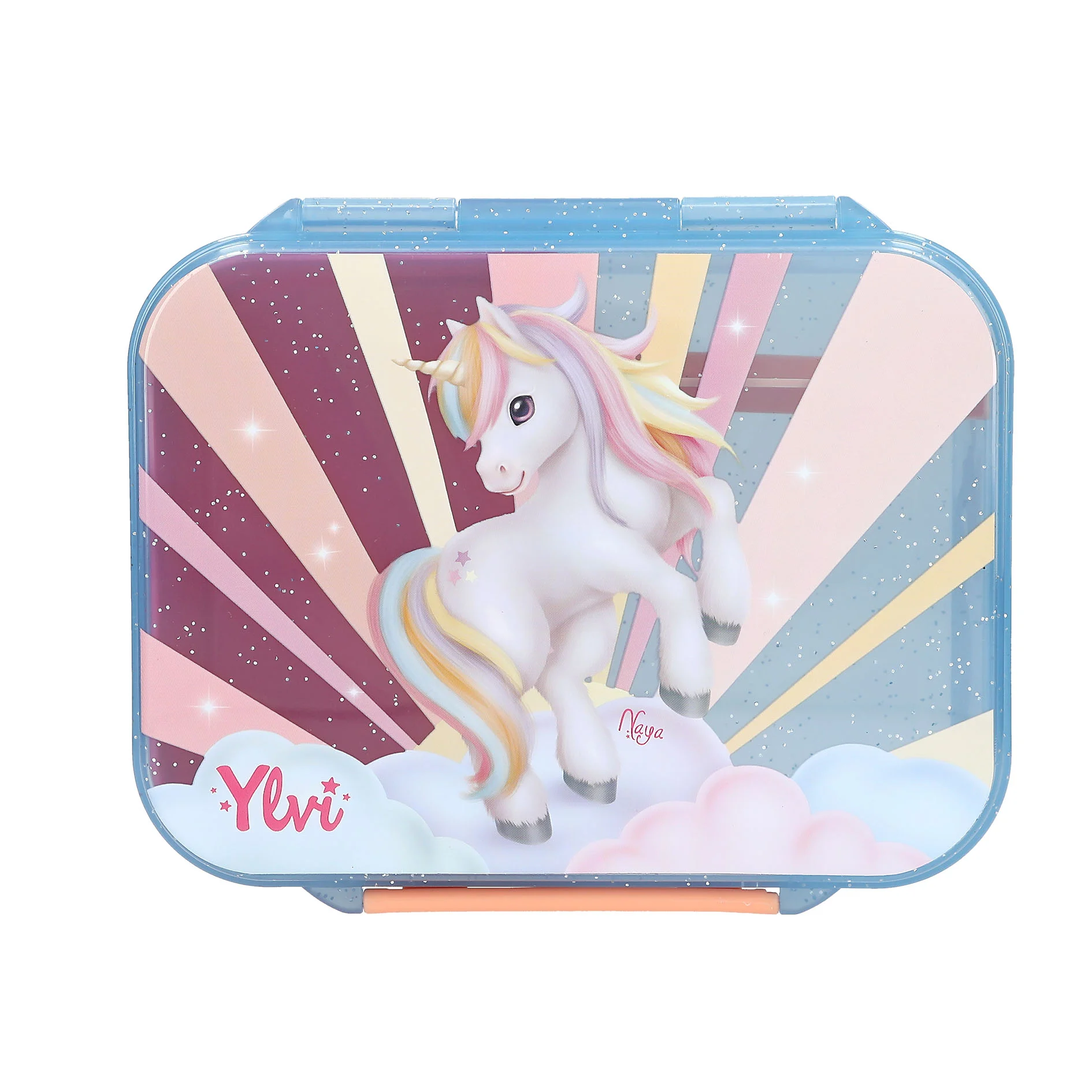 Ylvi - Matboks SUGAR POP - Semi-transparent Blue v:5033716