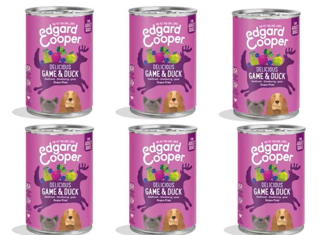 Edgard Cooper - 6 x Game & Duck Adult Wet food 400gr v:5414763