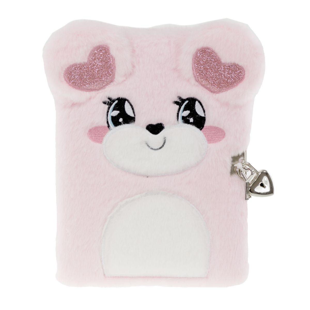 Tinka - Diary Plush Teddy Bear w/Heart Ears v:5358712