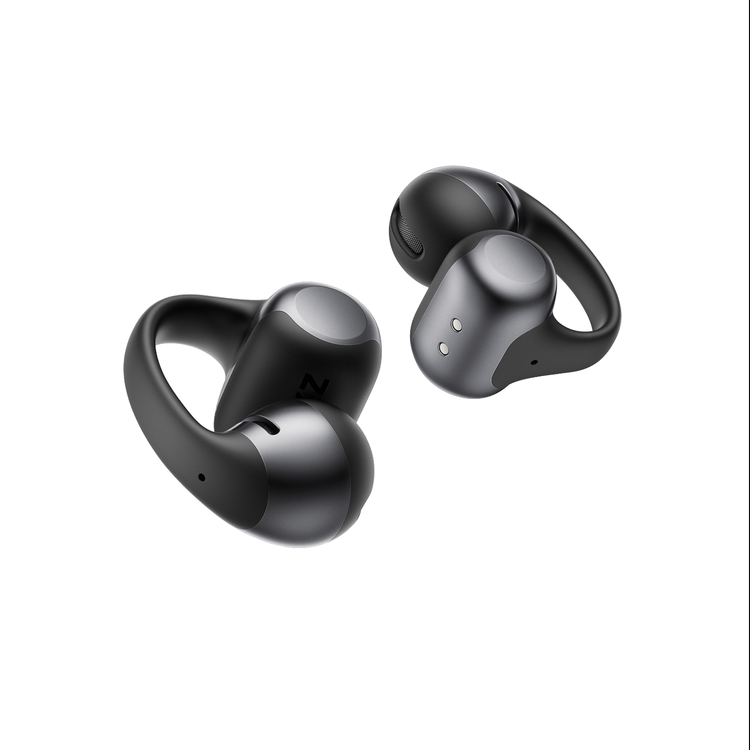 Shokz OpenDots – Clip-On Open-Ear Trådløse Ørepropper med Dolby Audio - Black - Gratis frakt v:5138907