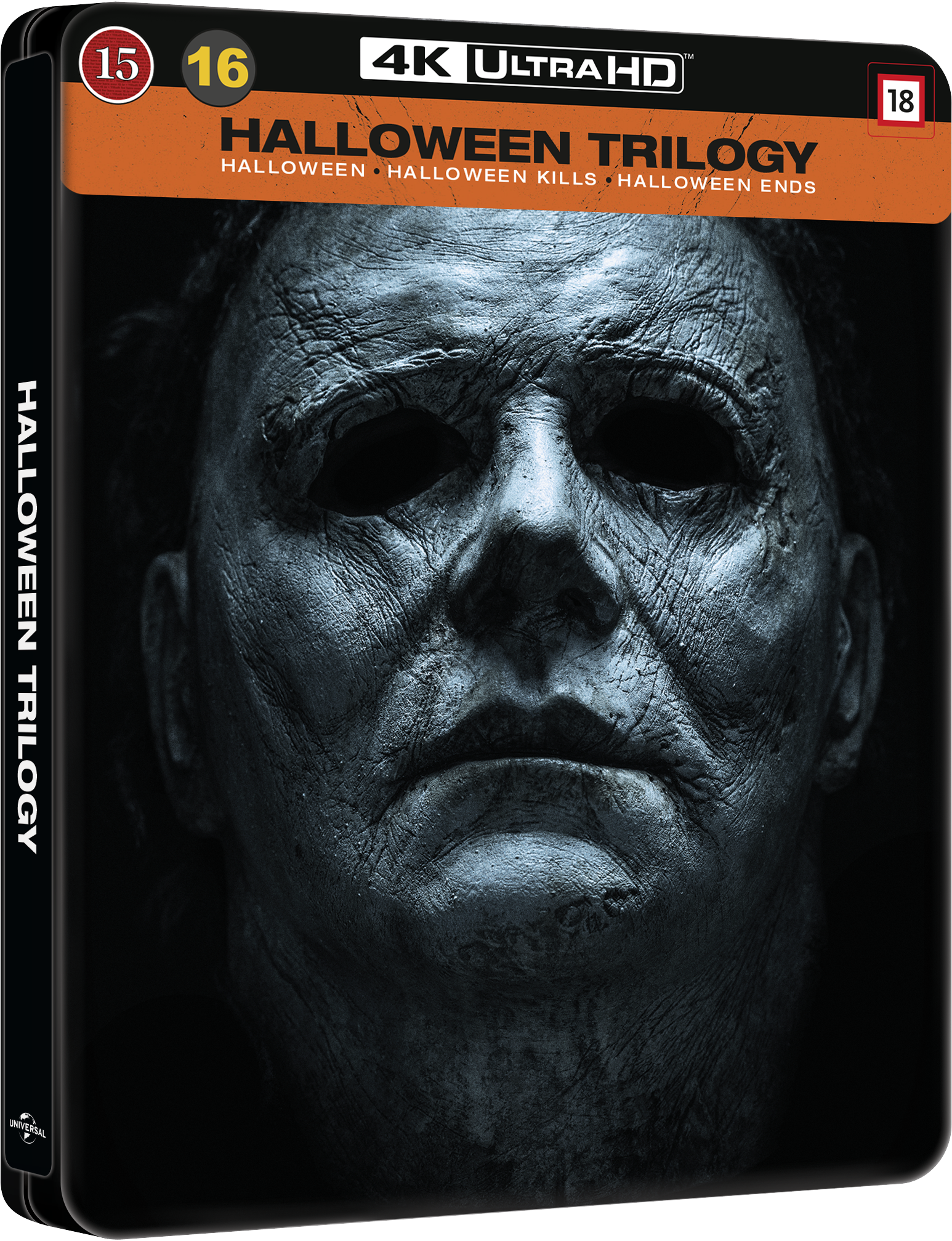 Halloween: The New Trilogy (Steelbook) (3-disc) (4K UHD) - Limited edition v:4560005
