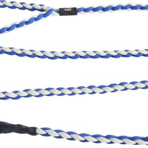 HAY – Dogs Leash-Braided – M/L-Blue – off-white – 160 – Blue, off-white v:6687381 HAY – Dogs Leash-Braided – M/L-Blue – off-white – 160 – Blue, off-white v:6687381