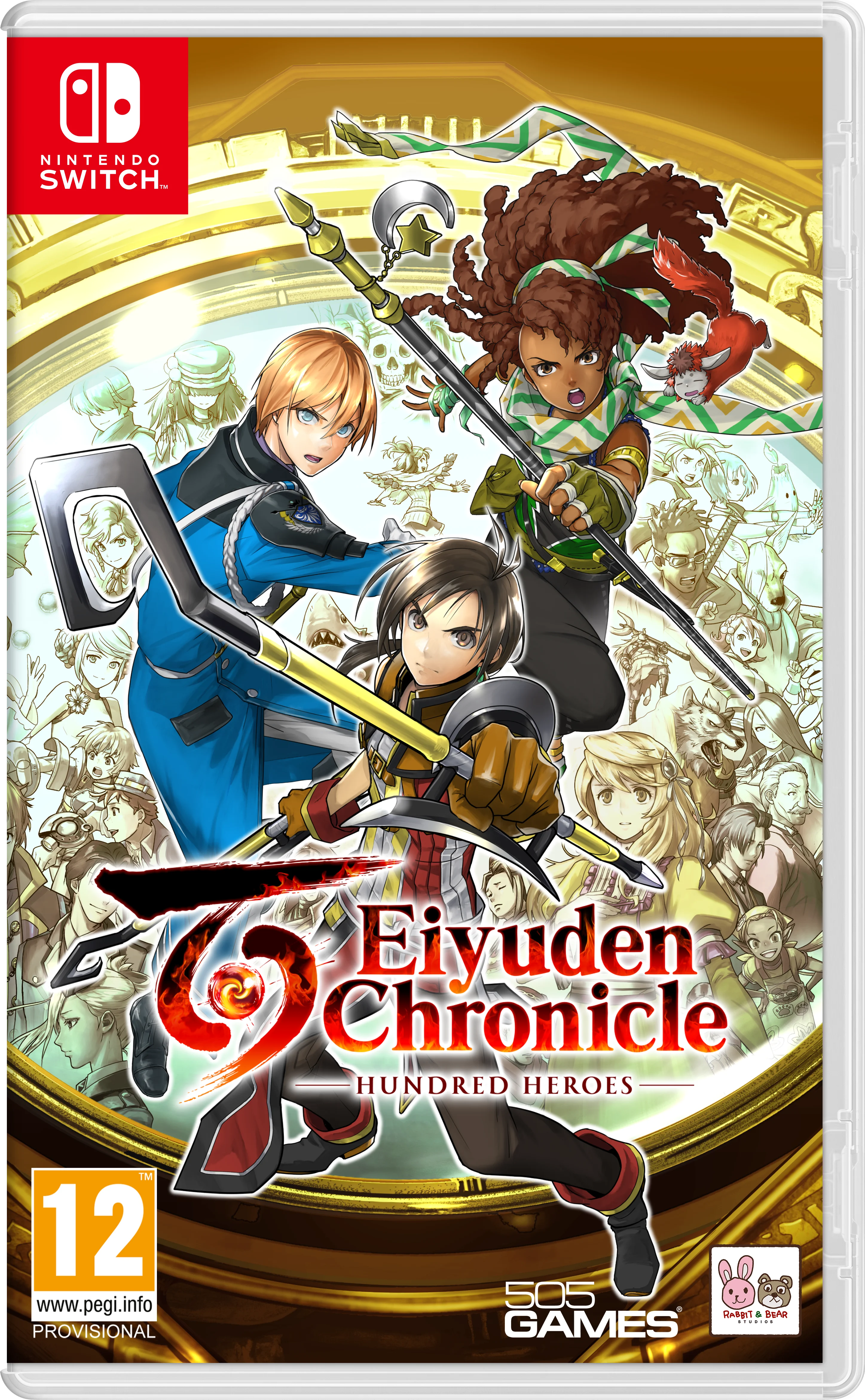 Eiyuden Chronicle Hundred Heroes - Nintendo Switch - Engelsk - Standard - Gratis frakt v:2786162