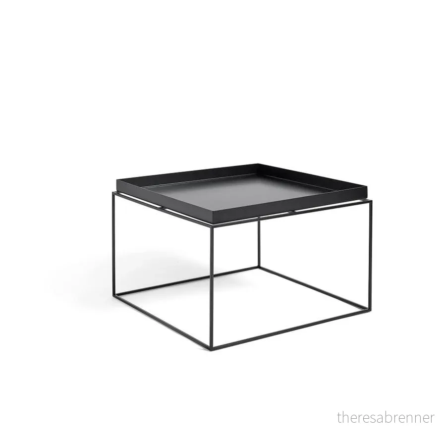 HAY - Tray Sofabord - 60x60x39 cm - Svart - Black - Gratis frakt v:8265209