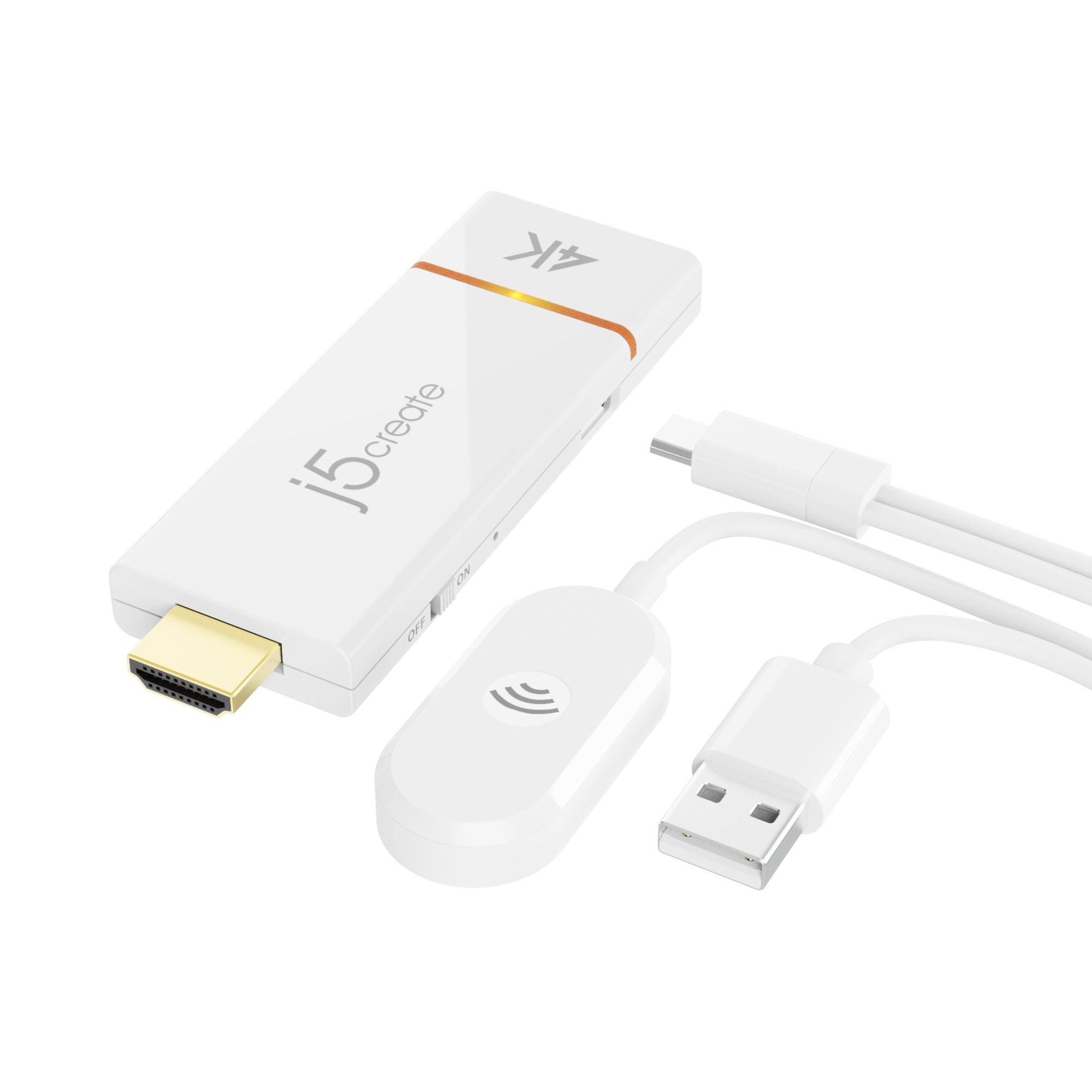 J5create - ScreenCast 4K HDMI Wireless Display Adapter - Gratis frakt v:7287175