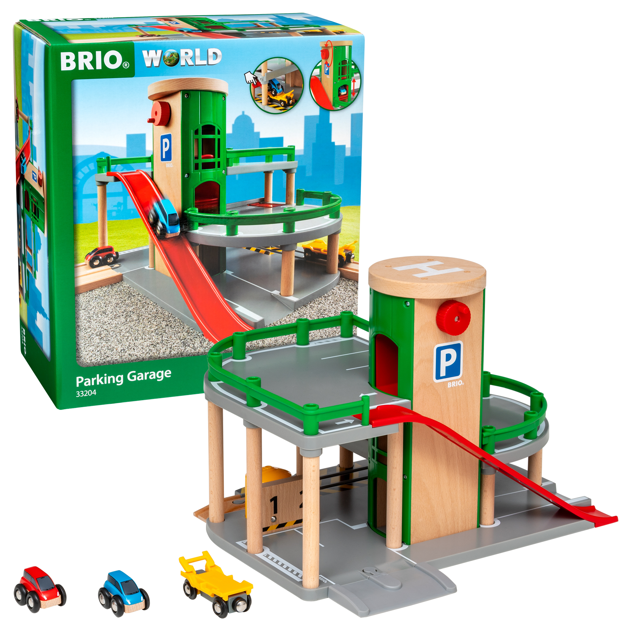 BRIO – Parking Garage (33204) – Gratis frakt v:5302999