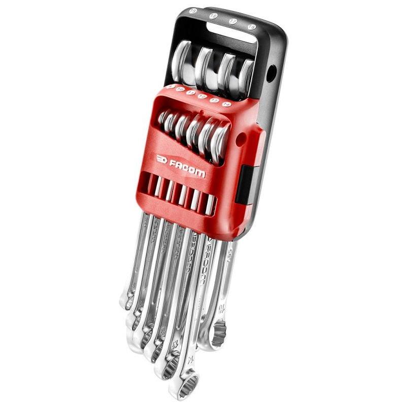 Facom 10 combination wrenches set 8 – 19 mm 440.JP10 – Gratis frakt v:4496081