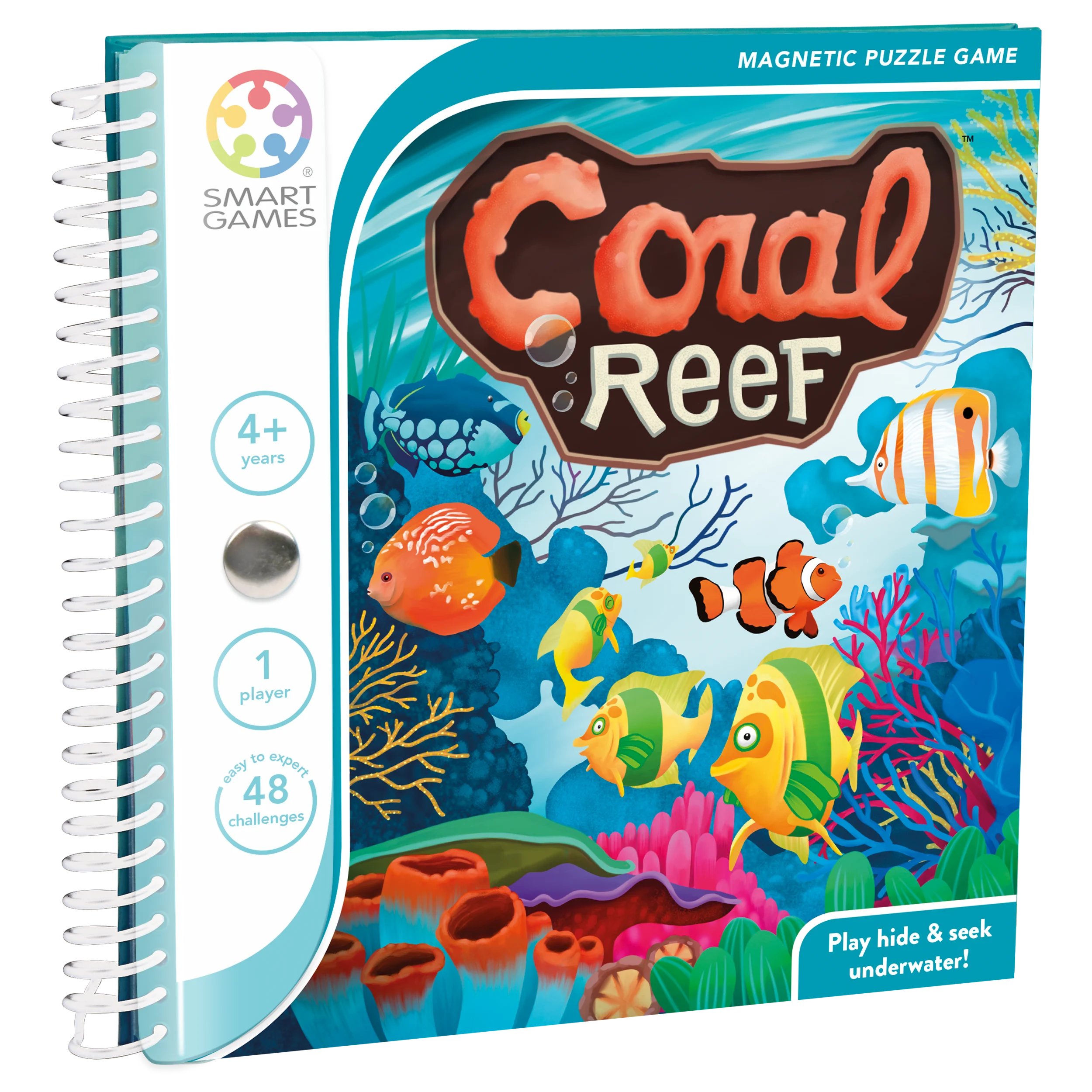 SmartGames – Magnetic Travel – Coral Reef (Nordic) (SG2209) v:2380398 SmartGames – Magnetic Travel – Coral Reef (Nordic) (SG2209) v:2380398