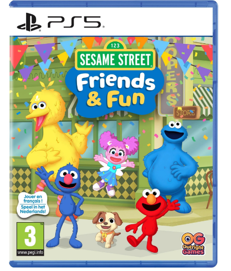 Sesame Street: Friends and Fun - PlayStation 5 - Engelsk - Standard v:4834971