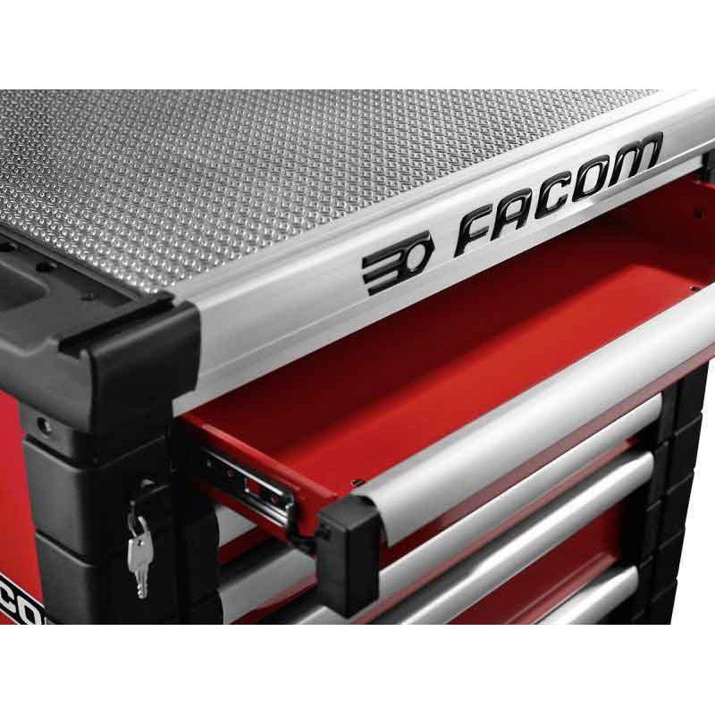 Facom JET.6M3A – 6 drawer roller cabinets – 3 modules per drawer, red – Gratis frakt v:1204757 Facom JET.6M3A – 6 drawer roller cabinets – 3 modules per drawer, red – Gratis frakt v:1204757