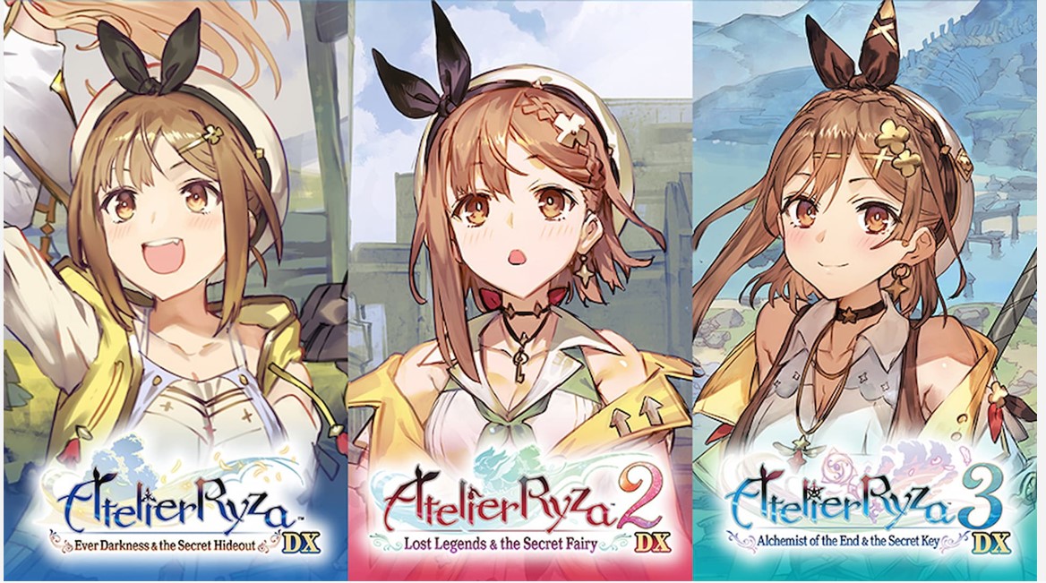 Atelier Ryza Secret Trilogy Deluxe Pack (Import) - Nintendo Switch - Asian - Standard - Gratis frakt v:1190214