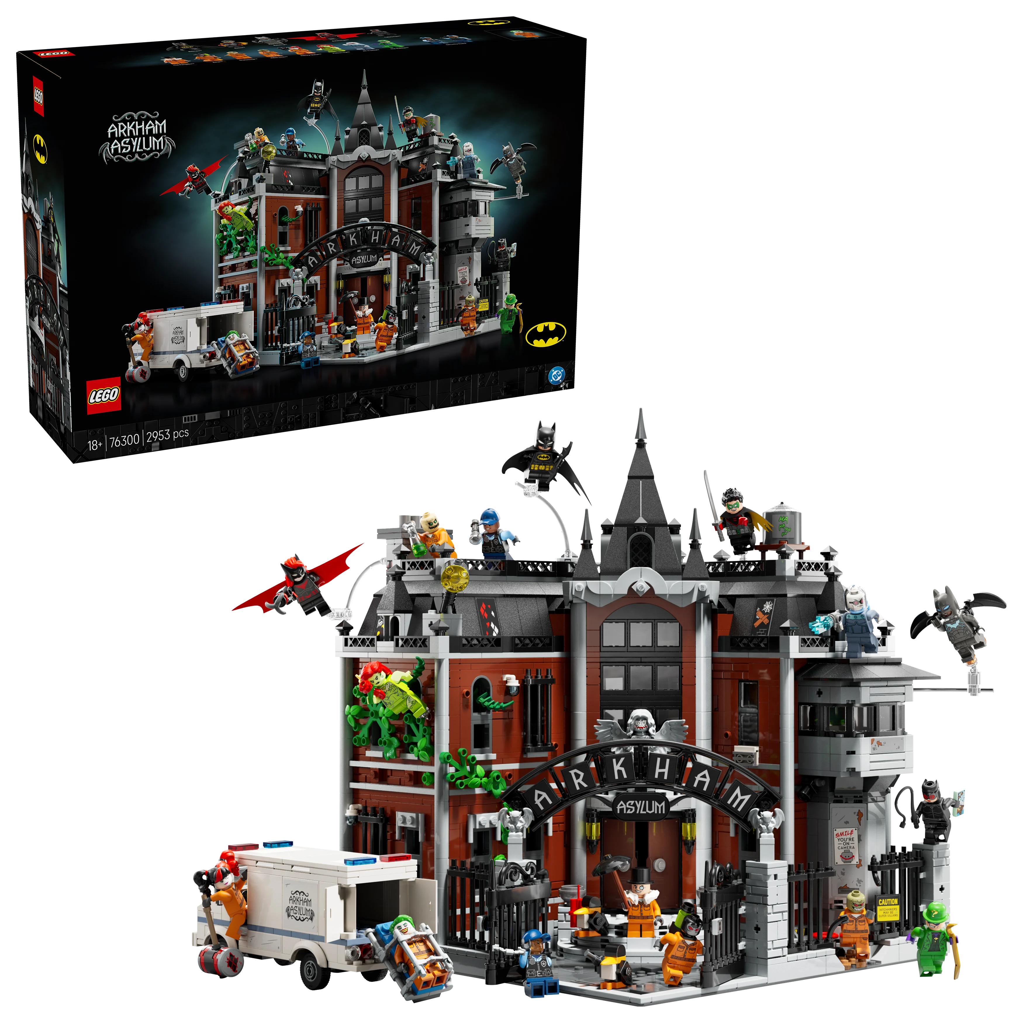 LEGO - Super Heroes - Arkham Asylum™ (76300) - Gratis frakt v:7776863
