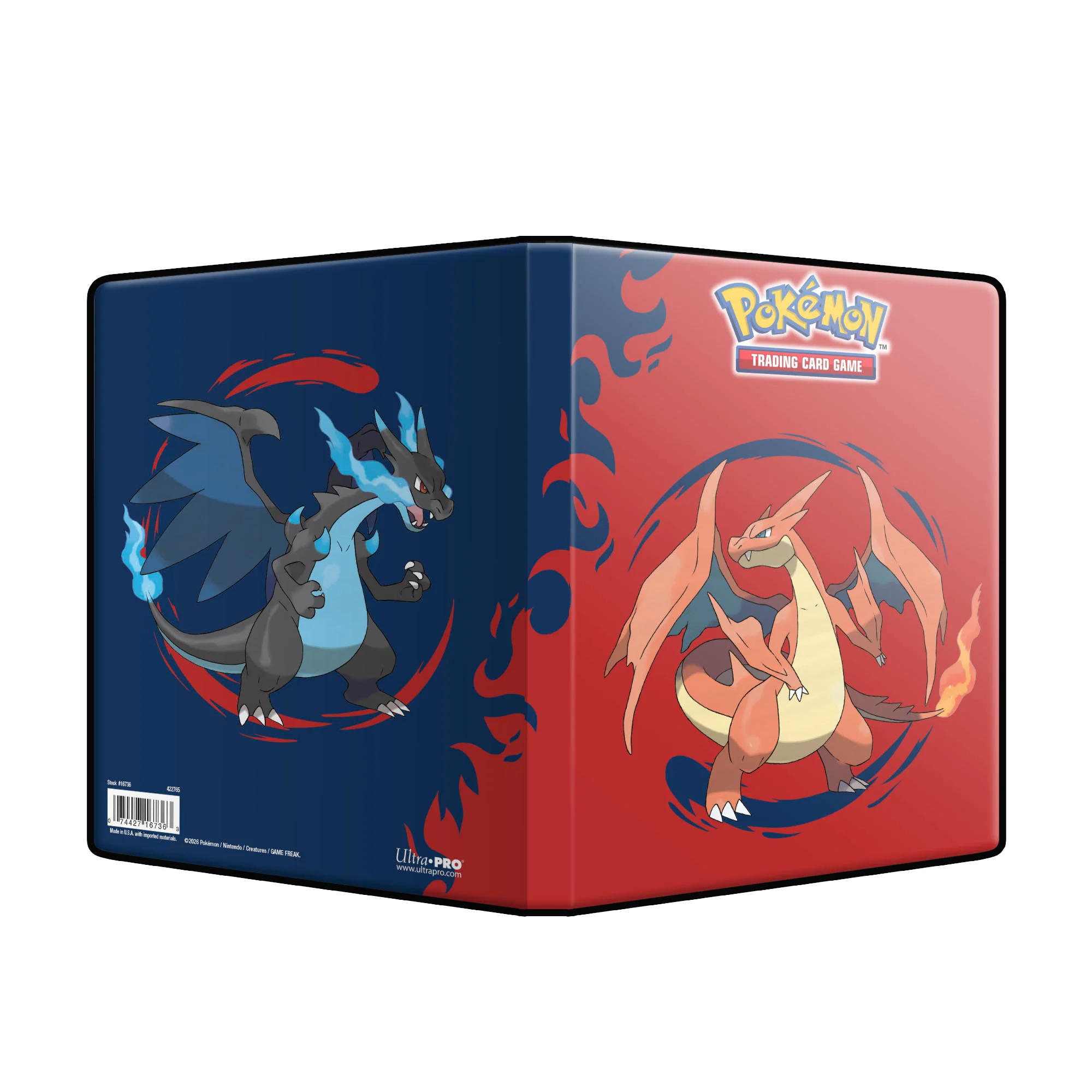 Pokémon - Portfolio 4-P Poke - Mega Charizard X/Y (ULT16736) v:7727852