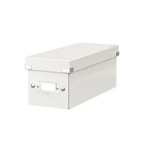 Leitz – Click & Store CD Storage Box – White v:3098685