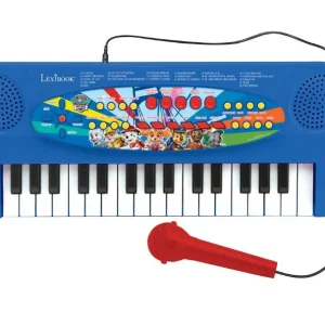 Lexibook – Paw Patrol – Electronic Keyboard w. Mic (32 keys) (K703PA) – Gratis frakt v:7151833