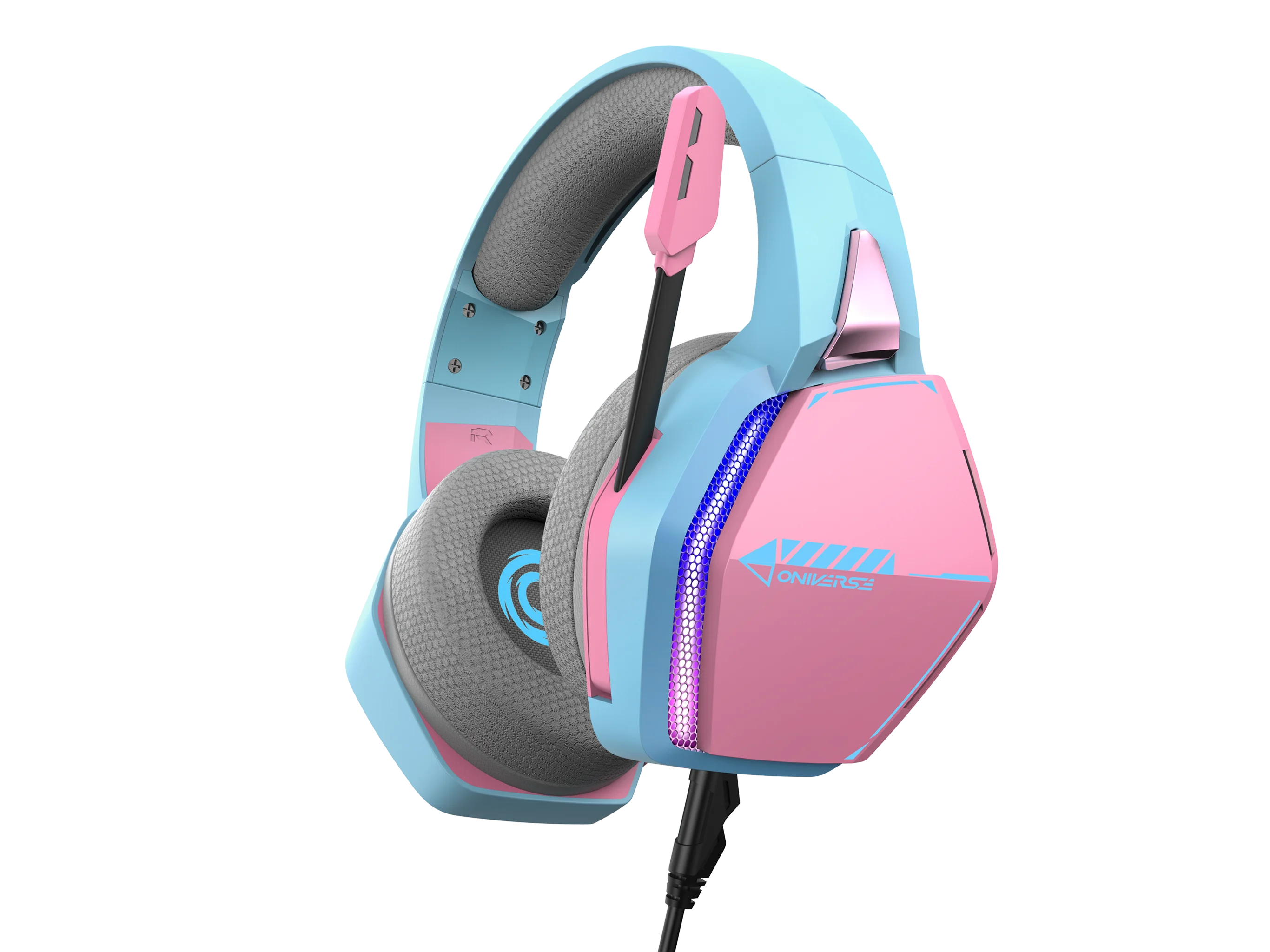 Oniverse Gaming Headset Nebula - Diva Pink - PlayStation 5 - Engelsk - Pink v:1437453